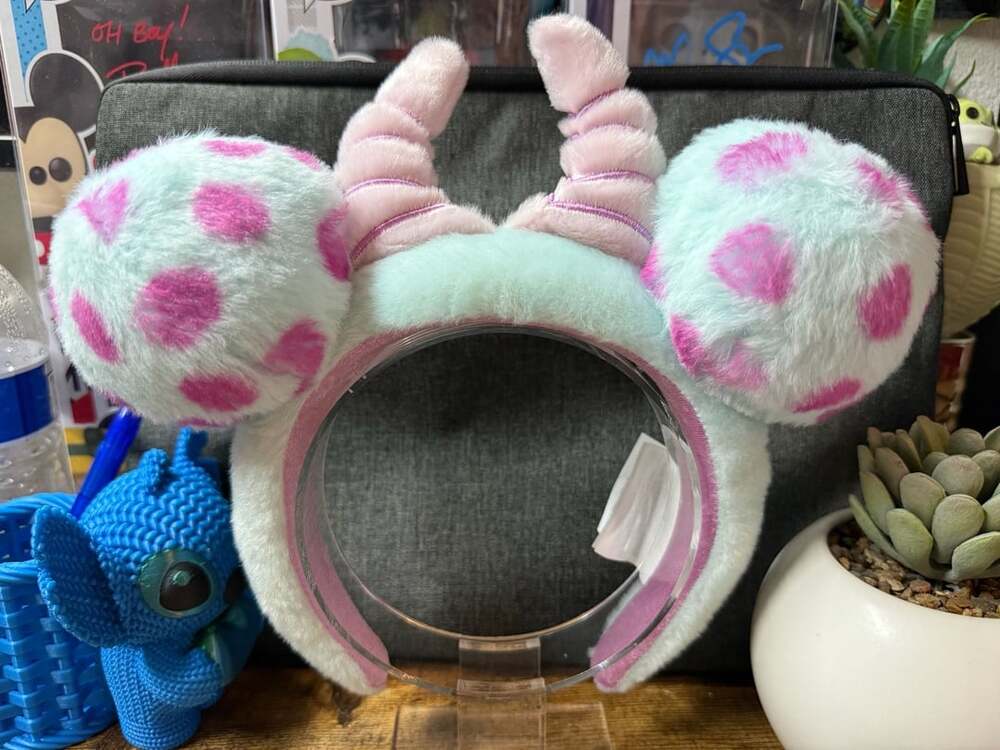 Disney Pixar Monsters Inc Disney Parks Sulley Sully Fuzzy Ear Headband 2023